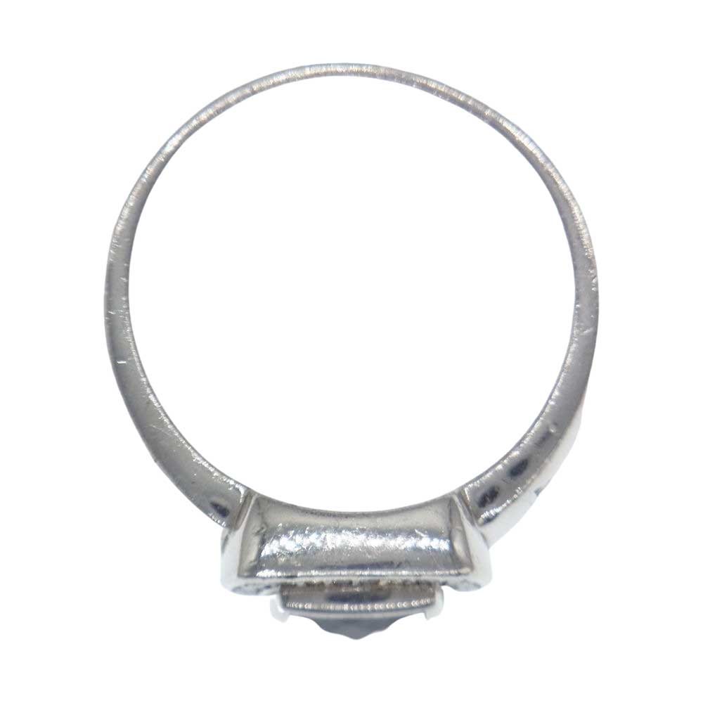 Justin Davis ジャスティンデイビス BABY M.TS スクエアストーン シルバー リング  シルバー系 21.5【中古】