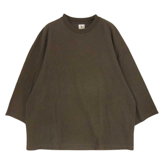 BLURHMS Thermal ５分丈 サーマルカットソー ブラウン系 3【中古】