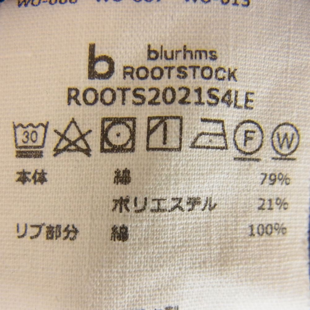 BLURHMS Thermal ５分丈 サーマルカットソー ブラウン系 3【中古】