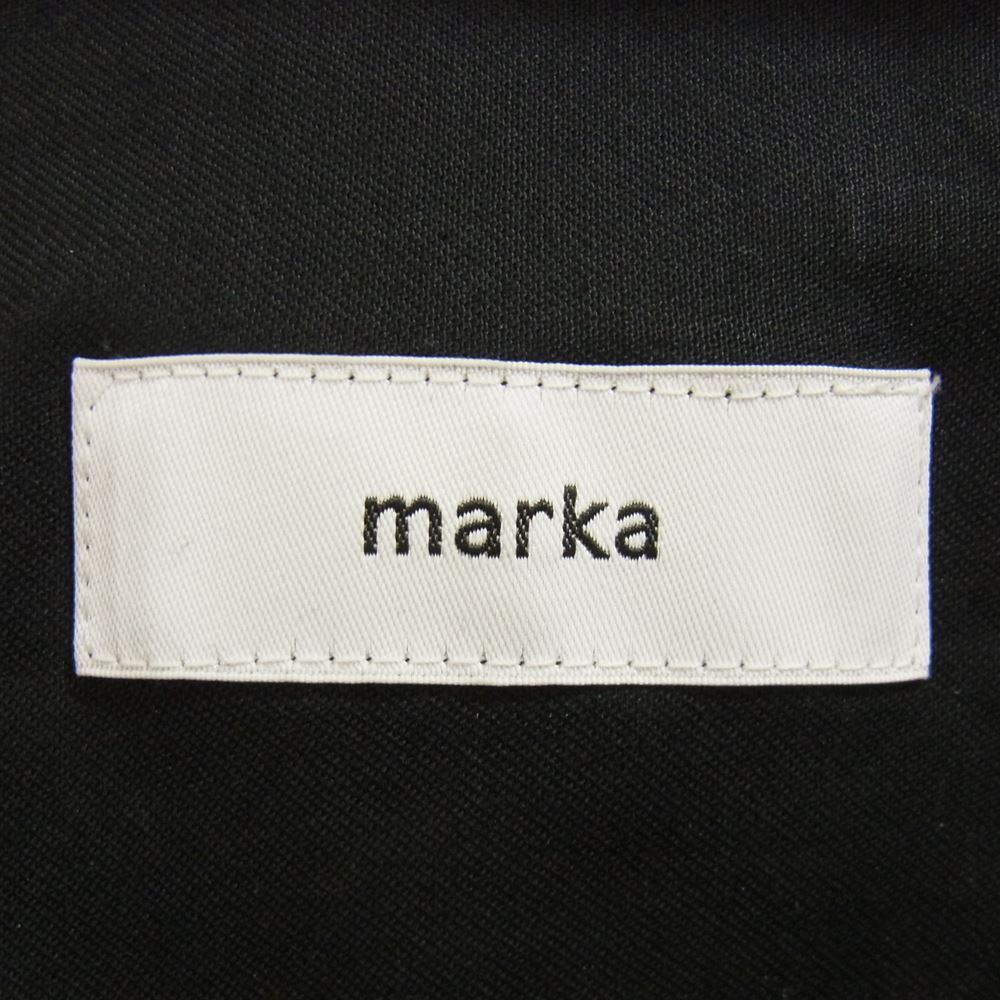 マーカ M21C-06PT01C STITCHLESS TROUSERS ウール トラウザー パンツ  ブラック系 1【中古】