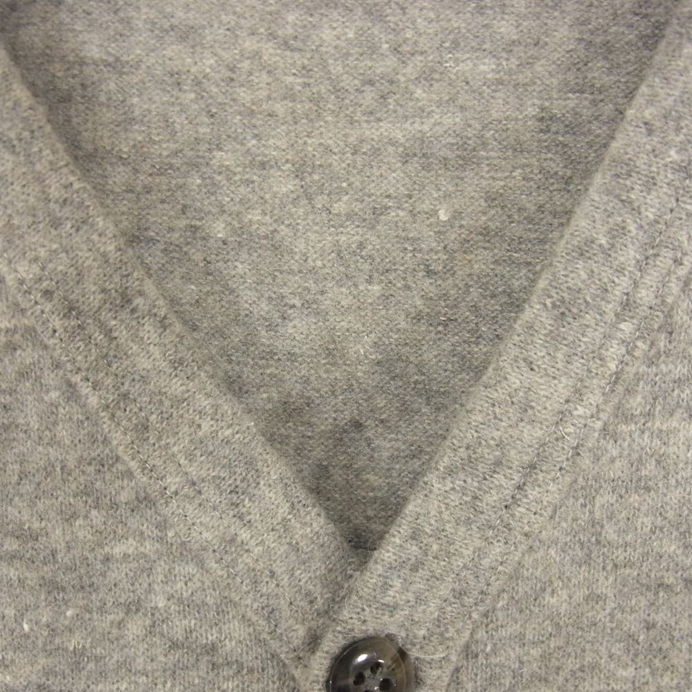 Pherrow's フェローズ WOOL CARDIGAN ウール カーディガン グレー系 S【中古】