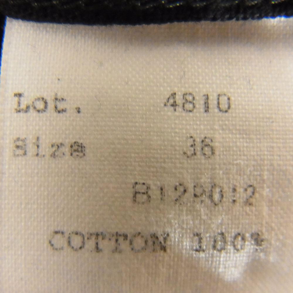 FULLCOUNT フルカウント 4810 BASIC CHAMBRAY SHIRTS ベーシック シャンブレー シャツ ブラック系 ネイビー系 36【中古】