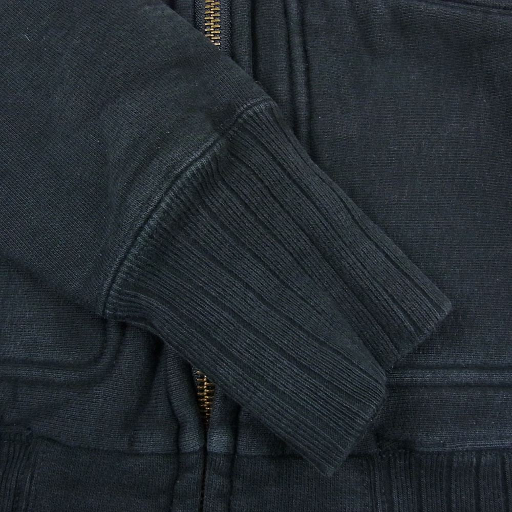 ウエストライド HEAVY WEIGHT FULL ZIP HOODIE ジップアップ スウェット パーカー ブラック系 36【中古】