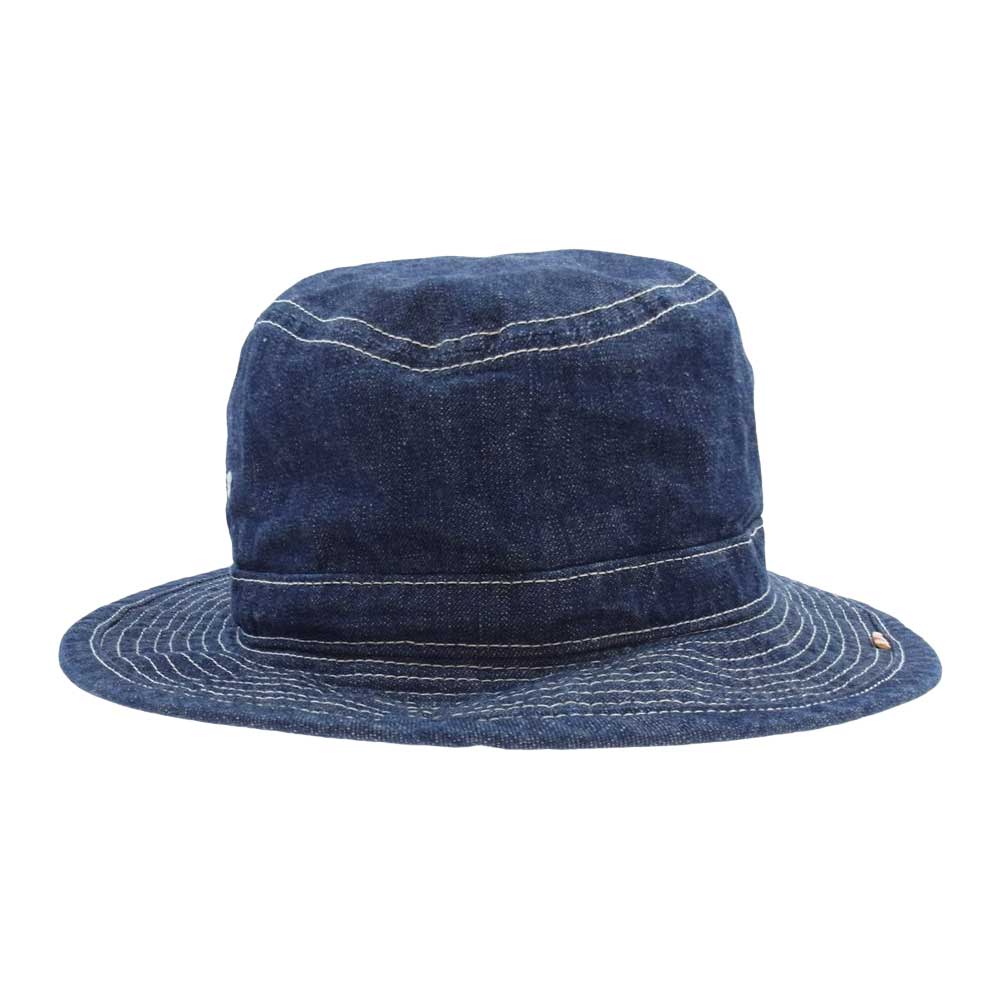 MOMOTARO JEANS 桃太郎ジーンズ MH001 インディゴ デニム ハット インディゴブルー系 F【中古】