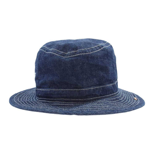 MOMOTARO JEANS 桃太郎ジーンズ MH001 インディゴ デニム ハット インディゴブルー系 F【中古】