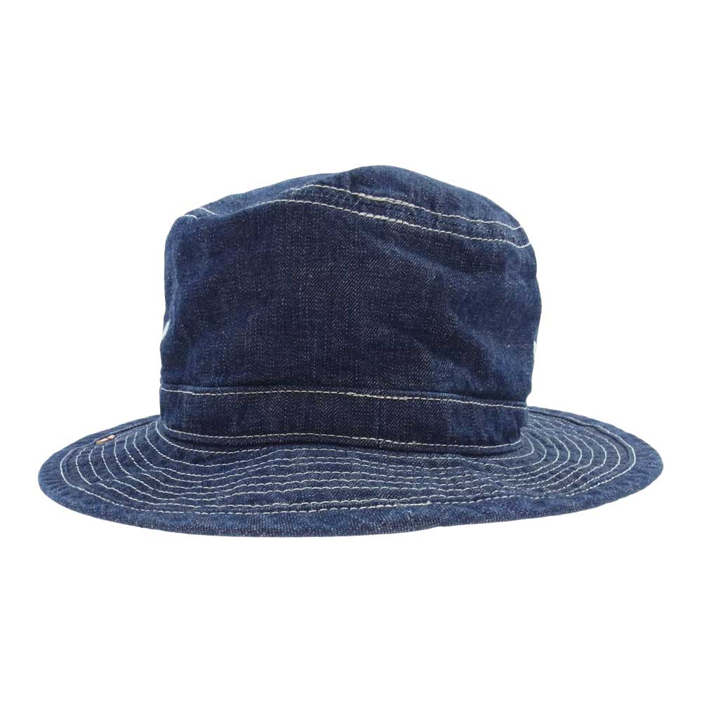 MOMOTARO JEANS 桃太郎ジーンズ MH001 インディゴ デニム ハット インディゴブルー系 F【中古】