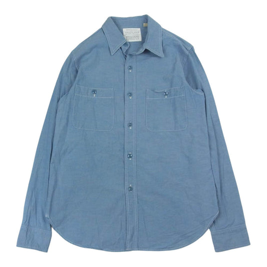 FULLCOUNT フルカウント 4810-19 BASIC CHAMBRAY SHIRTS ベーシック シャンブレー シャツ ブルー系 ブルー系 36【中古】