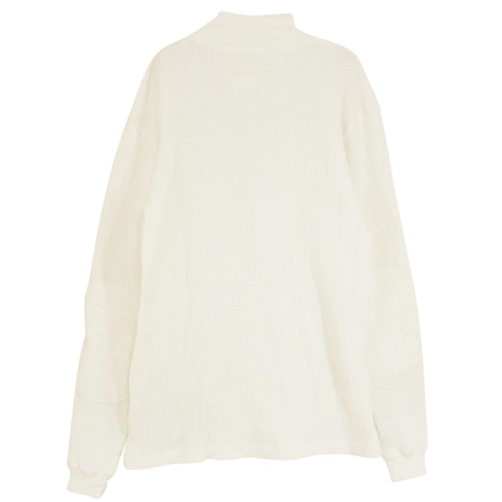 ADDICT CLOTHES アディクトクローズ HEAVYWEIGHT WAFFLE ハイネック サーマル カットソー オフホワイト系 36【中古】