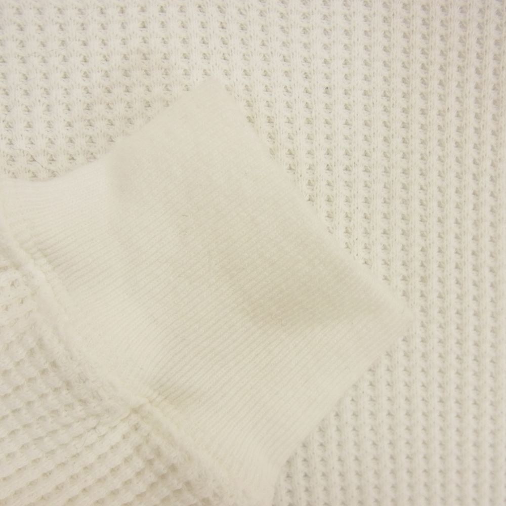 ADDICT CLOTHES アディクトクローズ HEAVYWEIGHT WAFFLE ハイネック サーマル カットソー オフホワイト系 36【中古】