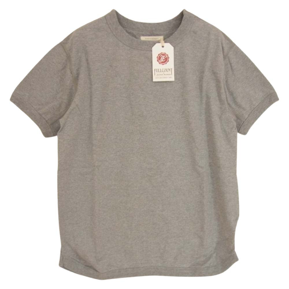 FULLCOUNT フルカウント 5222 Flatseam Heavyweight T Shirt フラットシーム ヘビーウェイト Tシャツ グレー系 36【新古品】【未使用】【中古】