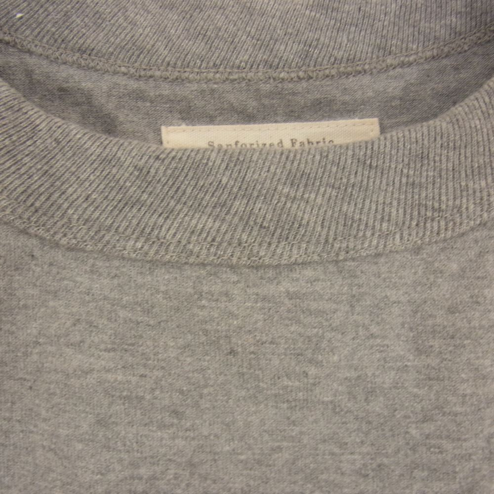 FULLCOUNT フルカウント 5222 Flatseam Heavyweight T Shirt フラットシーム ヘビーウェイト Tシャツ グレー系 36【新古品】【未使用】【中古】