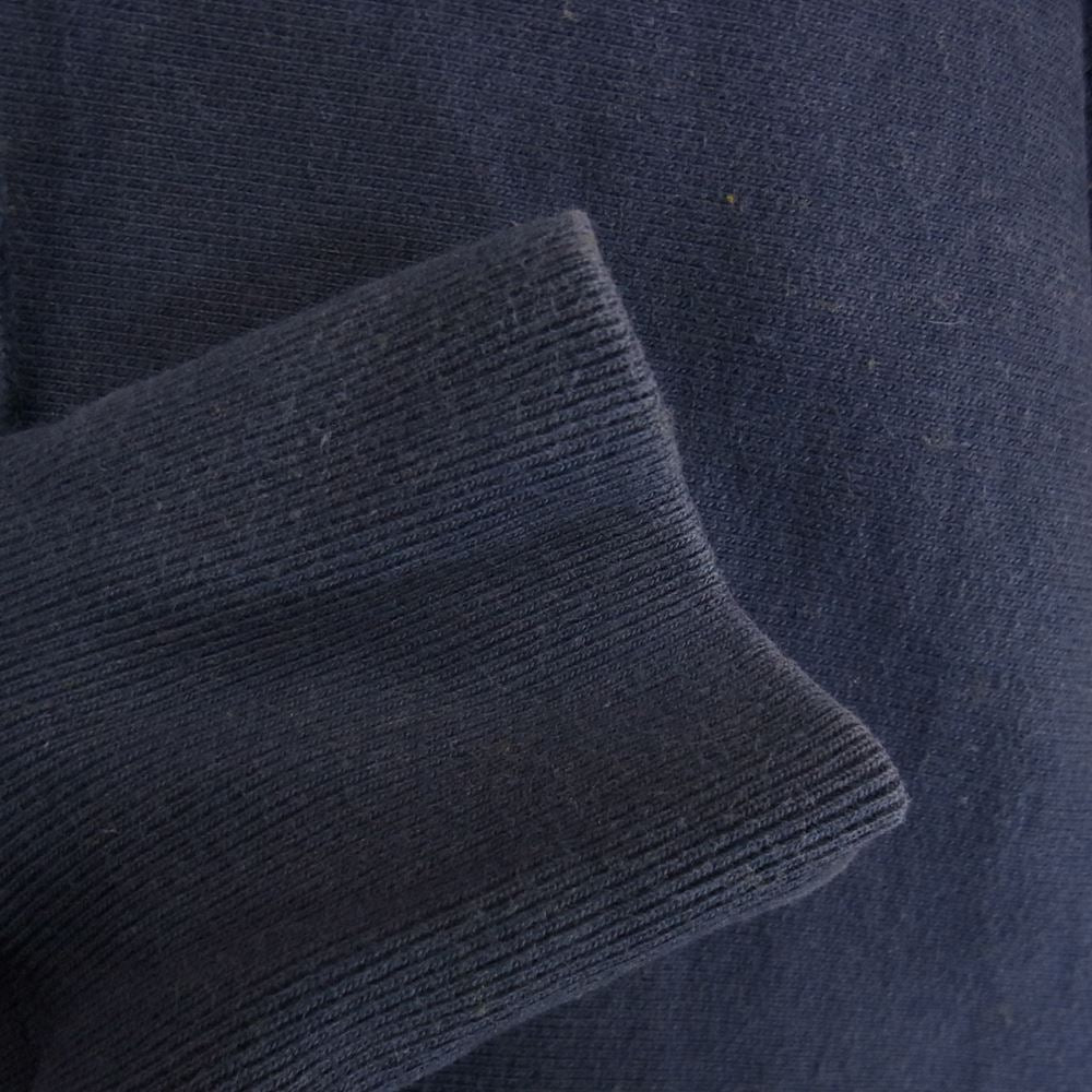 The REAL McCOY'S ザリアルマッコイズ BALL PARK プルオーバー スウェット パーカー ネイビー系 S【中古】