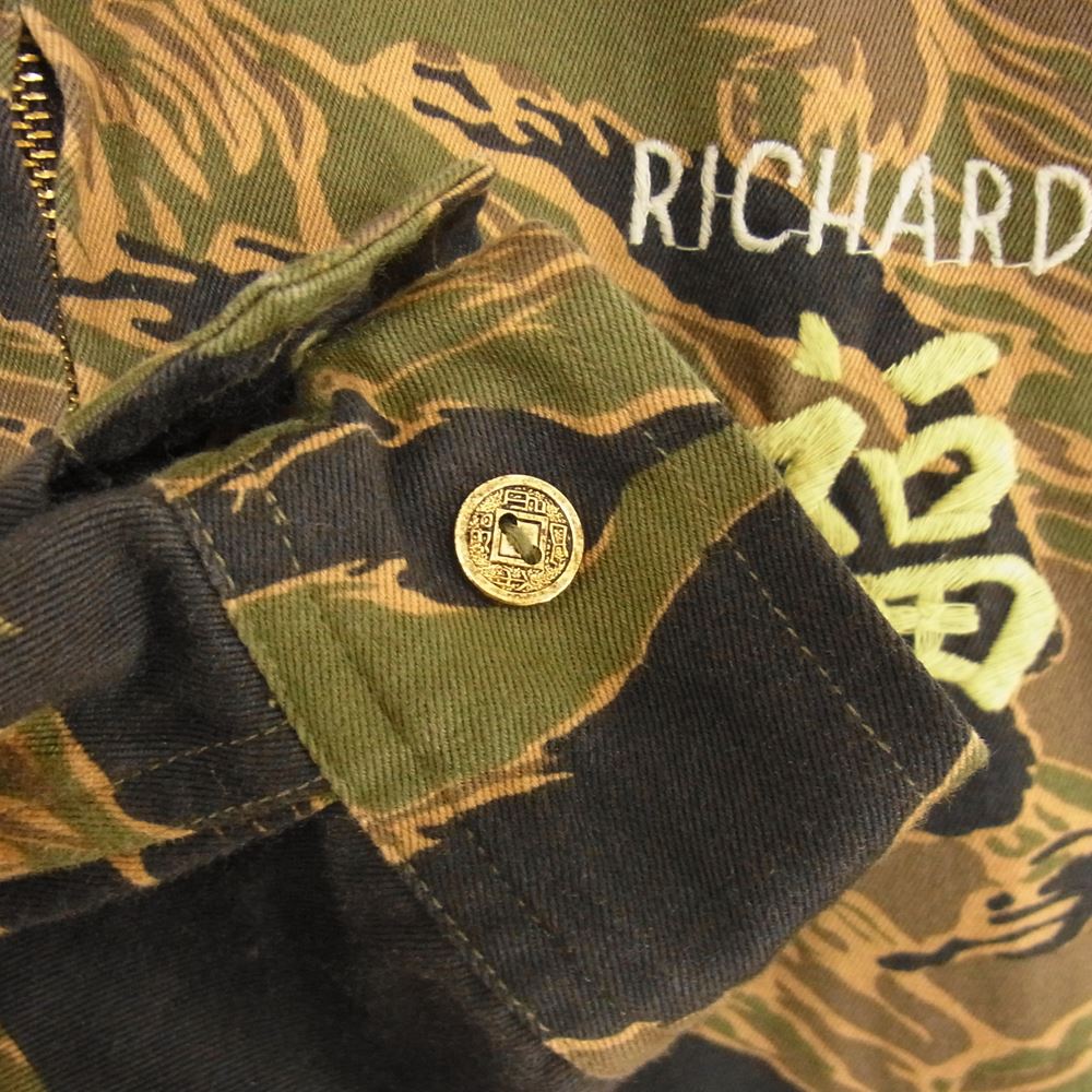 TAILOR TOYO テイラー東洋 TT12829 GOLD TIGER VIETNAM EMB'D
