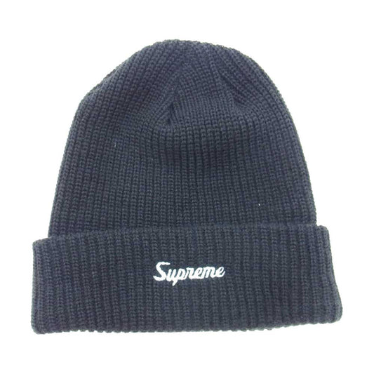 Supreme シュプリーム 22AW  Loose Gauge Beanie ルーズゲージニット ビーニー ニットキャップ 帽子 ブラック系【中古】