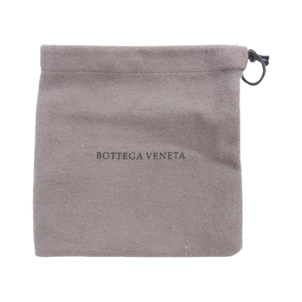 BOTTEGAVENETA ボッテガヴェネタ イントレチャート レザー カードケース ブラック系 ブルー系【中古】