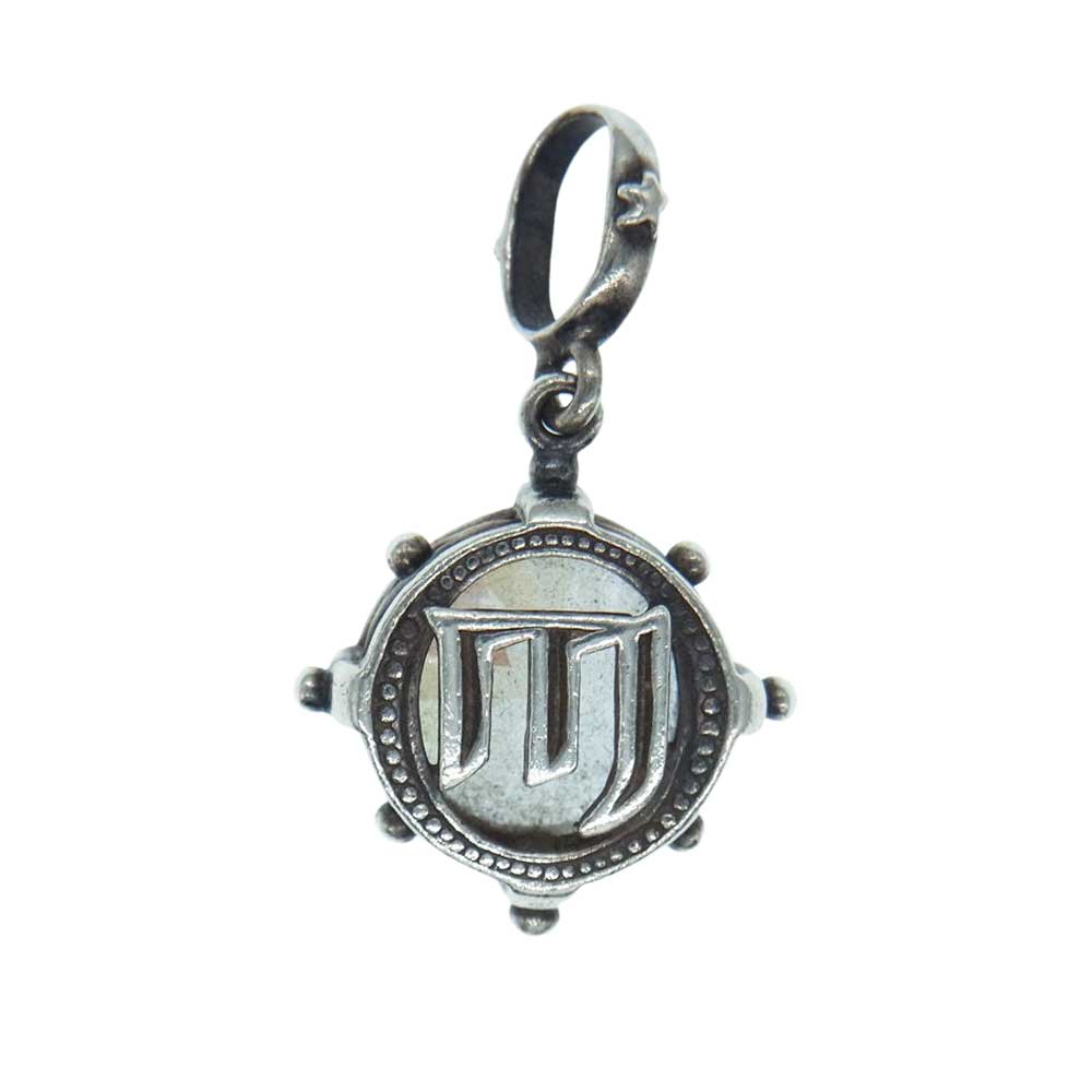 Loree Rodkin ローリーロドキン love&hate ラブアンドヘイト ストーン ペンダント ネックレス チャーム クリア系【中古】