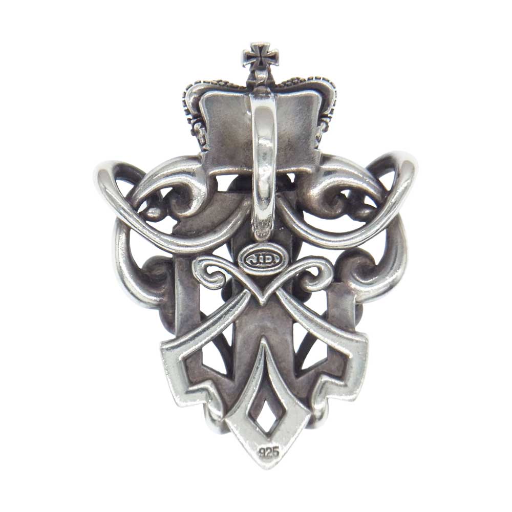 Justin Davis ジャスティンデイビス SPJ253 PROTAGE プロテージ ペンダント クラウン JD トップ シルバー系【中古】