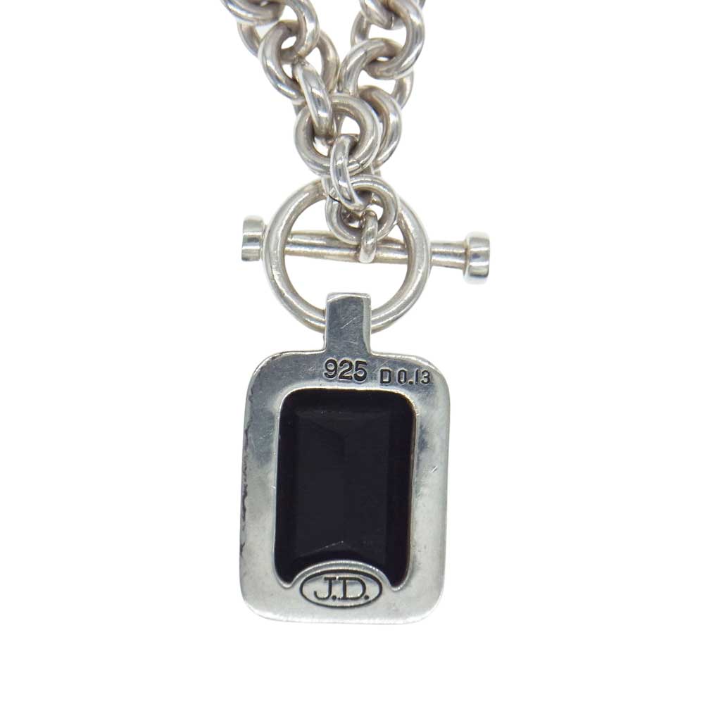 Justin Davis ジャスティンデイビス SNJ115 2 40 EMINEM エミネム ネックレス オニキス ダイヤ SILVER925/ONYX/DIAMOND シルバー系【中古】