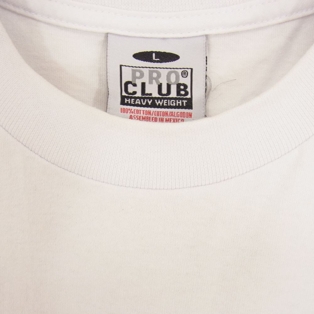 TENDERLOIN テンダーロイン TEE JC キリスト プリント コットン Tシャツ ホワイト系 L【中古】