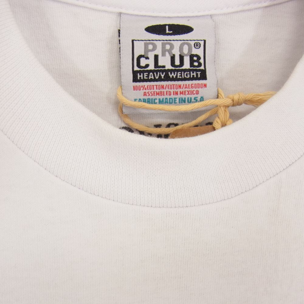 TENDERLOIN テンダーロイン T-TEE L/S BS ボルネオスカル 長袖 ロングスリーブ Tシャツ ホワイト系 L【中古】