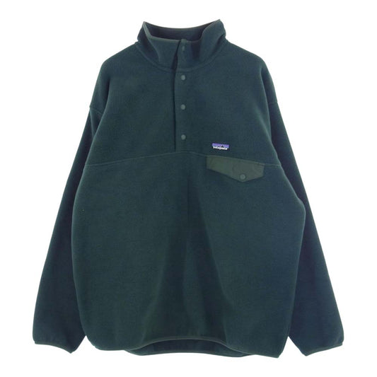 patagonia パタゴニア 22AW 25450 SYNCHILLA SNAP-T PULLOVER シンチラ スナップT プルオーバー フリース ジャケット グリーン系 L【美品】【中古】