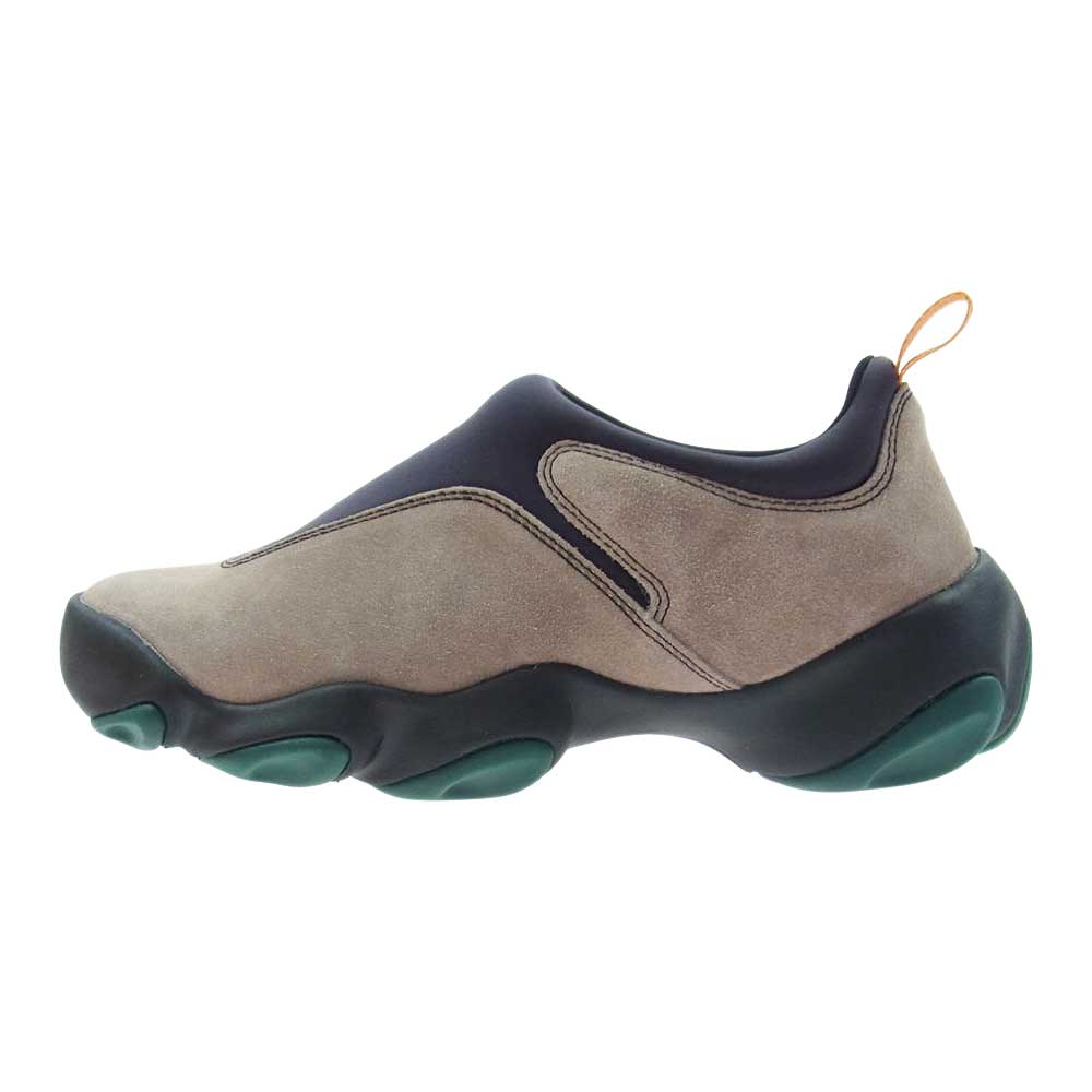 OAKLEY オークリー × BRAIN-DEAD SD FLESH ブレインデッド スエード フレッシュ スリッポン シューズ スニーカー ライトブラウン系 ブラック系 グリーン系 28.0cm【新古品】【未使用】【中古】