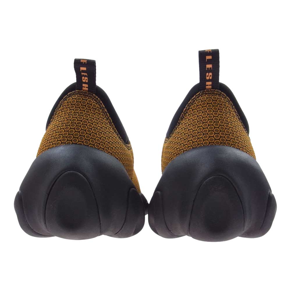 OAKLEY オークリー 23SS × BRAIN DEAD Jacquard Flesh ブレインデッド ジャカード フレッシュ スリッポン シューズ スニーカー ブラック系 オレンジ系 28.0cm【新古品】【未使用】【中古】