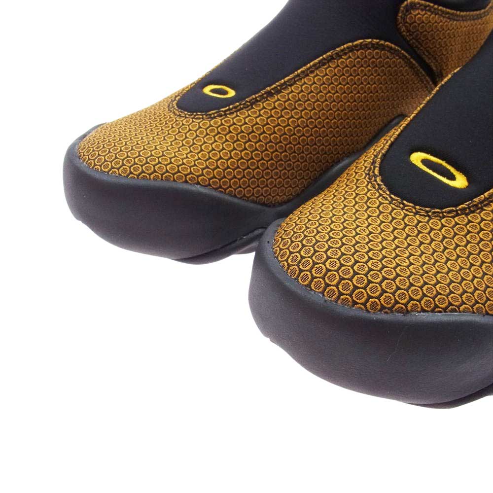 OAKLEY オークリー 23SS × BRAIN DEAD Jacquard Flesh ブレインデッド ジャカード フレッシュ スリッポン シューズ スニーカー ブラック系 オレンジ系 28.0cm【新古品】【未使用】【中古】