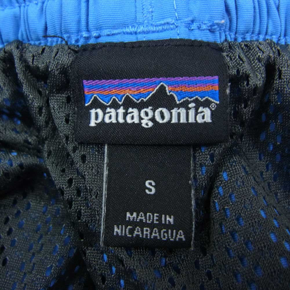 patagonia パタゴニア 19ss 57021 バギーズ ショーツ ショート パンツ  ブルー系 S【中古】