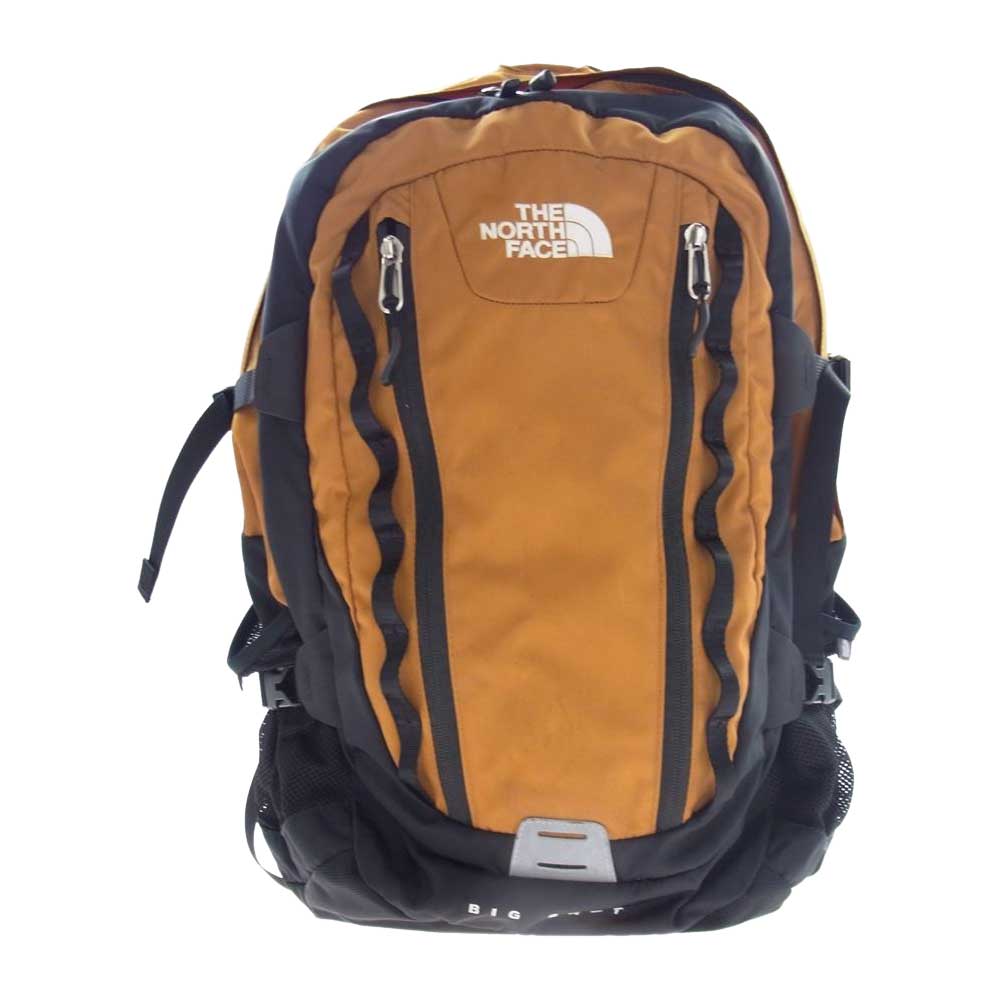 THE NORTH FACE ノースフェイス NM72005 BIG SHOT ビッグショット バックパック リュック  ブラウンみのゴールド系【中古】