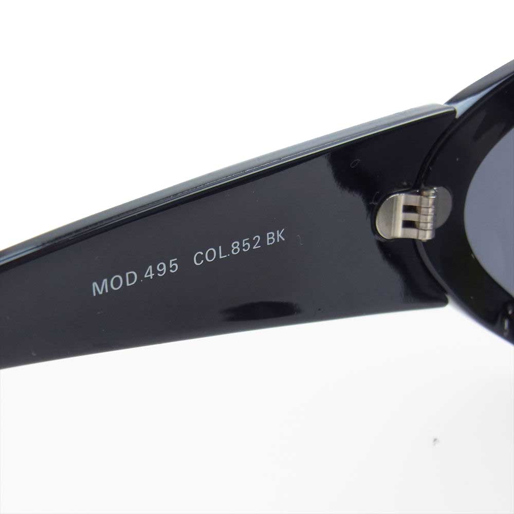 VERSACE ヴェルサーチ MOD.495 M COL.852BK イタリア製 メデューサ サングラス ブラック系【中古】