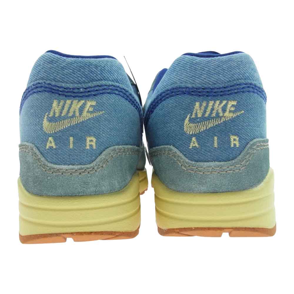 NIKE ナイキ DV3050-300  AIR MAX 1 PREMIUM DIRTY DENIM エアマックス1 プレミアム ロースニーカー ダーティー デニム ブルー系 30cm【新古品】【未使用】【中古】