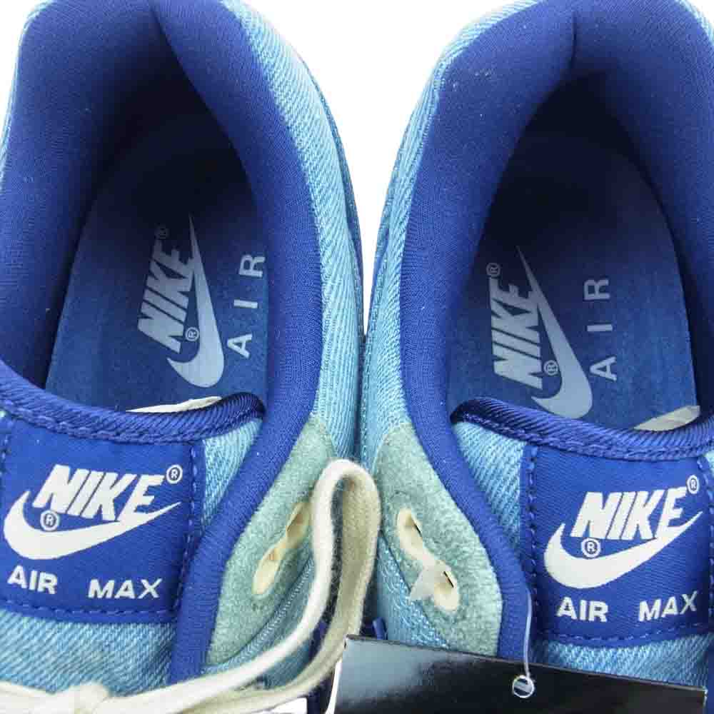 NIKE ナイキ DV3050-300  AIR MAX 1 PREMIUM DIRTY DENIM エアマックス1 プレミアム ロースニーカー ダーティー デニム ブルー系 30cm【新古品】【未使用】【中古】