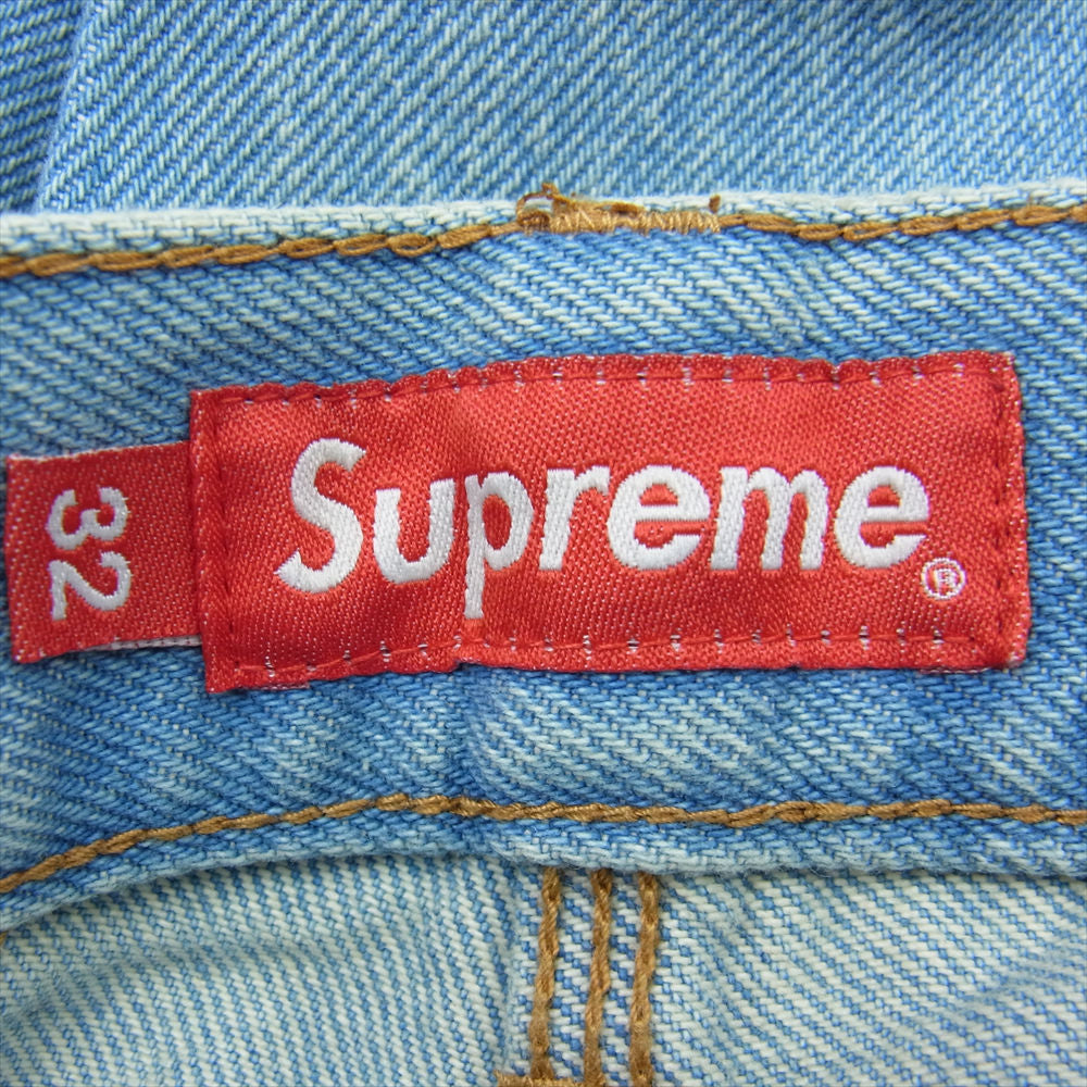 Supreme シュプリーム 20AW  Double Knee Denim Painter Pant ダブルニー デニム パンツ インディゴブルー系 32【中古】