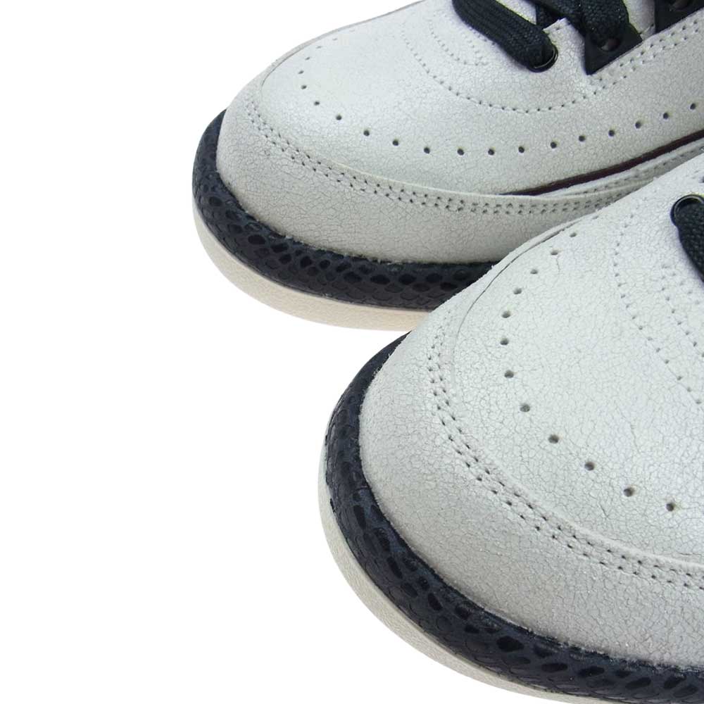 NIKE AIR JORDAN ナイキ ジョーダン DO7216-100  × A MA MANIERE AIR JORDAN 2 RETRO Airness ア マ マニエール エアジョーダン2 レトロ ハイカット スニーカー ホワイト系 ベージュ系 29.5cm【新古品】【未使用】【中古】