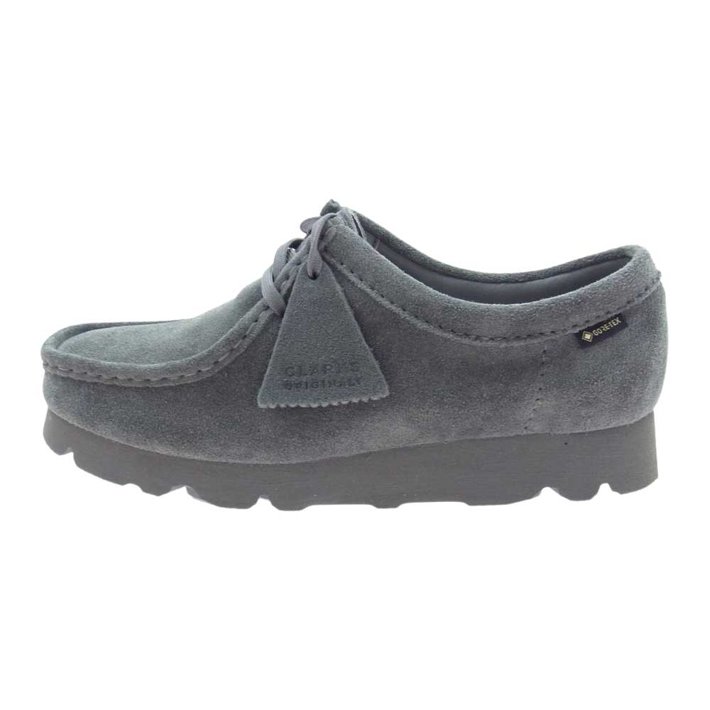 Clarks クラークス BEAMS BOY ビームス 別注 Wallabee Boot GTX ゴアテックス ワラビー グレー系 UK6D【中古】