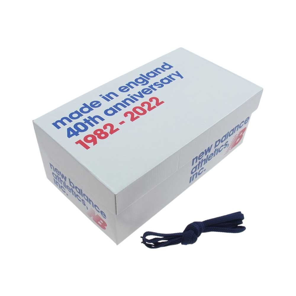 NEW BALANCE ニューバランス M670UKF 40th ANNIVERSARY 40周年 Made in England スエード ローカット スニーカー  グレー系 25cm【新古品】【未使用】【中古】