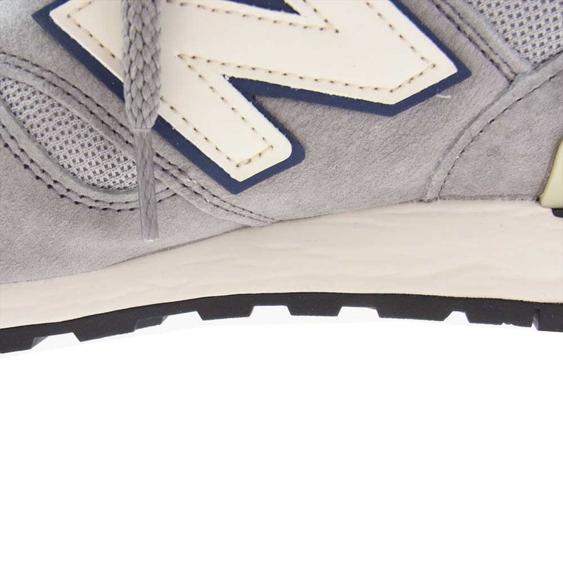 NEW BALANCE ニューバランス M670UKF 40th ANNIVERSARY 40周年 Made in England スエード  ローカット スニーカー グレー系 25cm【新古品】【未使用】【中古】