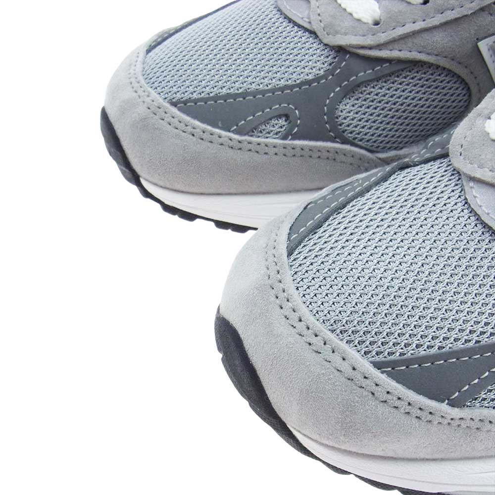 NEW BALANCE ニューバランス MR993GL  USA製 ローカット スニーカー グレー系 25cm【中古】
