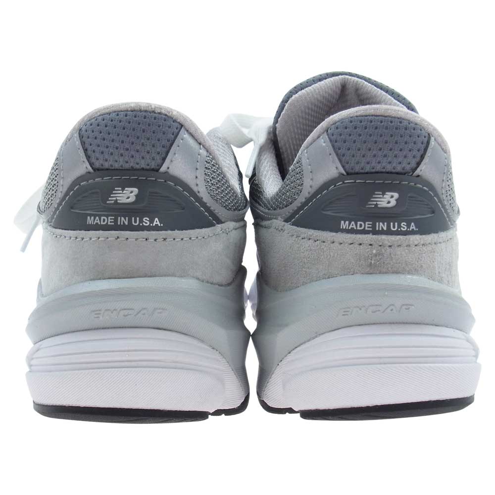 NEW BALANCE ニューバランス W990GL6 USA製 W990GL6 ローカット スニーカー グレー系 25cm【中古】
