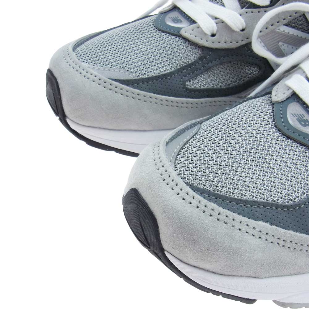 NEW BALANCE ニューバランス W990GL6 USA製 W990GL6 ローカット スニーカー グレー系 25cm【中古】