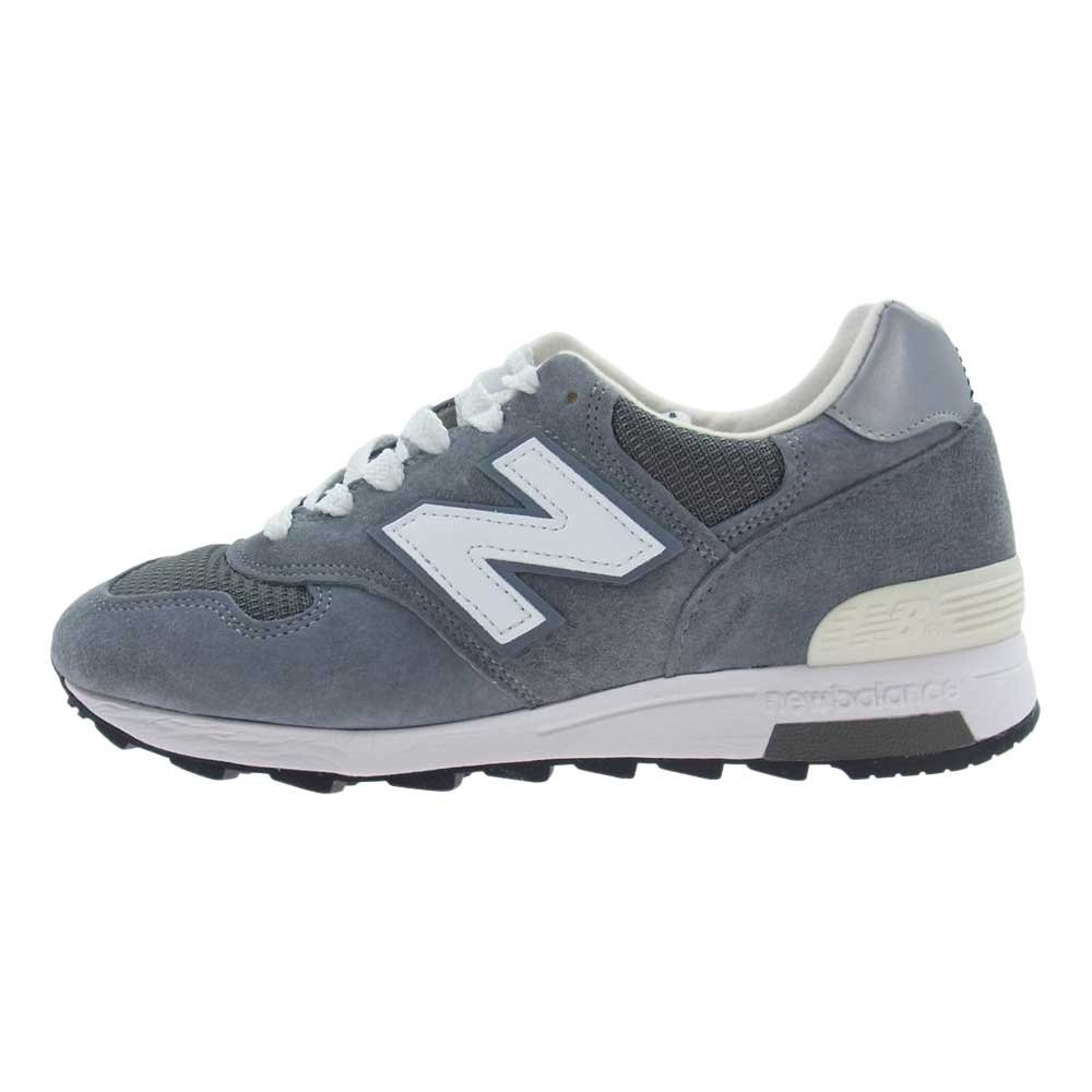 NEW BALANCE ニューバランス M1400GJ　 USA製 スエード ローカット スニーカー グレー系 25cm【新古品】【未使用】【中古】