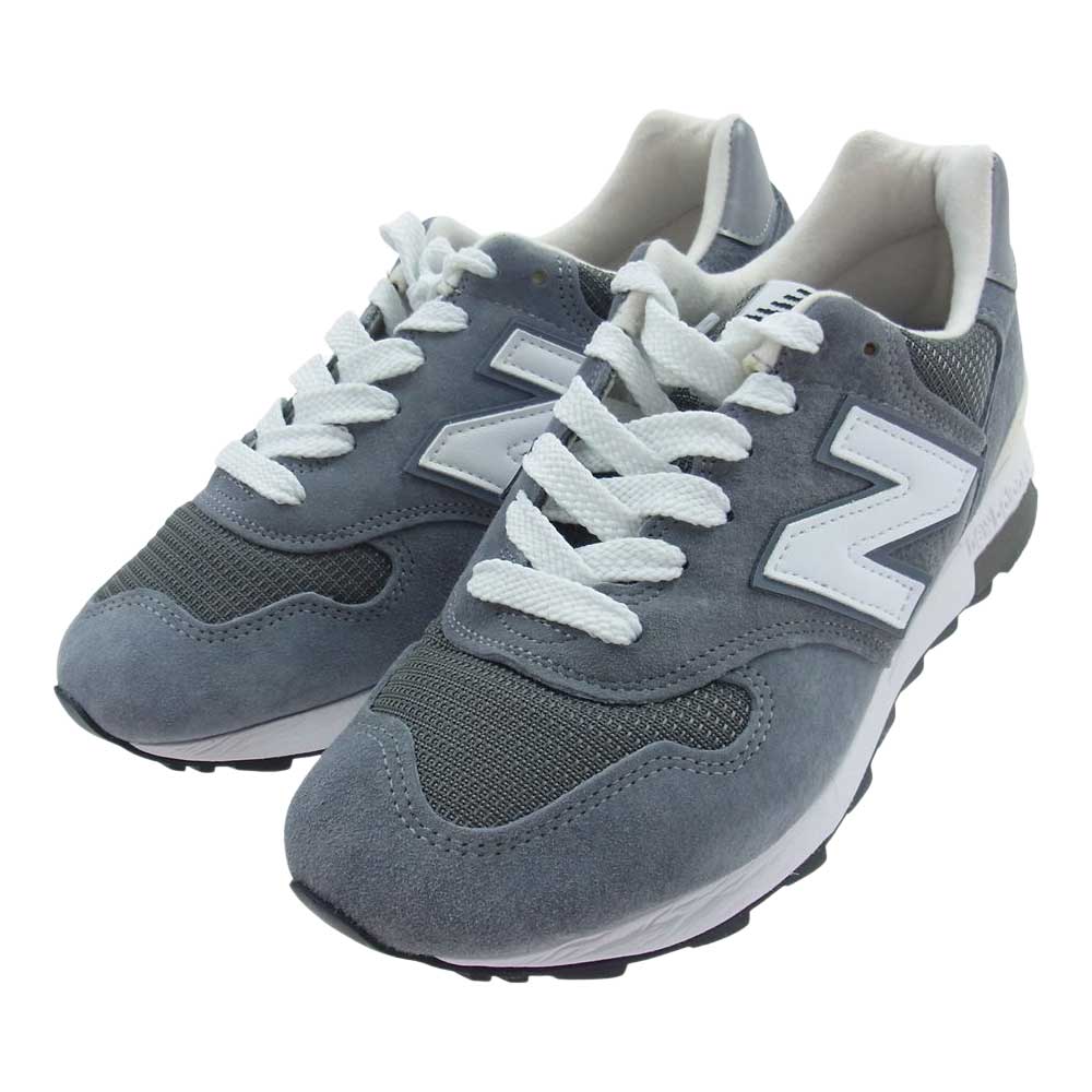 NEW BALANCE ニューバランス M1400GJ　 USA製 スエード ローカット スニーカー グレー系 25cm【新古品】【未使用】【中古】