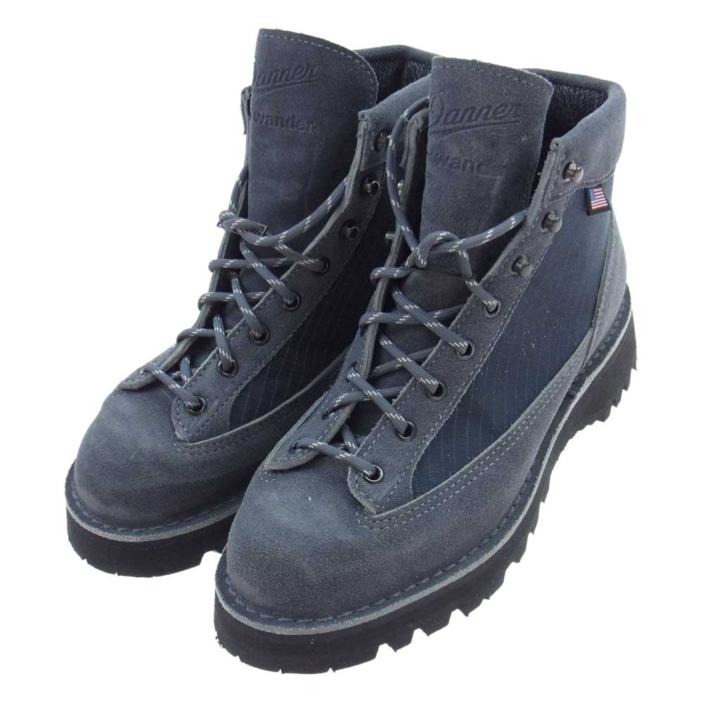 Danner ダナー 30483 and WONDER アンド ワンダー USA製 DANNER LIGHT ダナーライト トレッキング ブーツ グレー系 US6.5EE【新古品】【未使用】【中古】