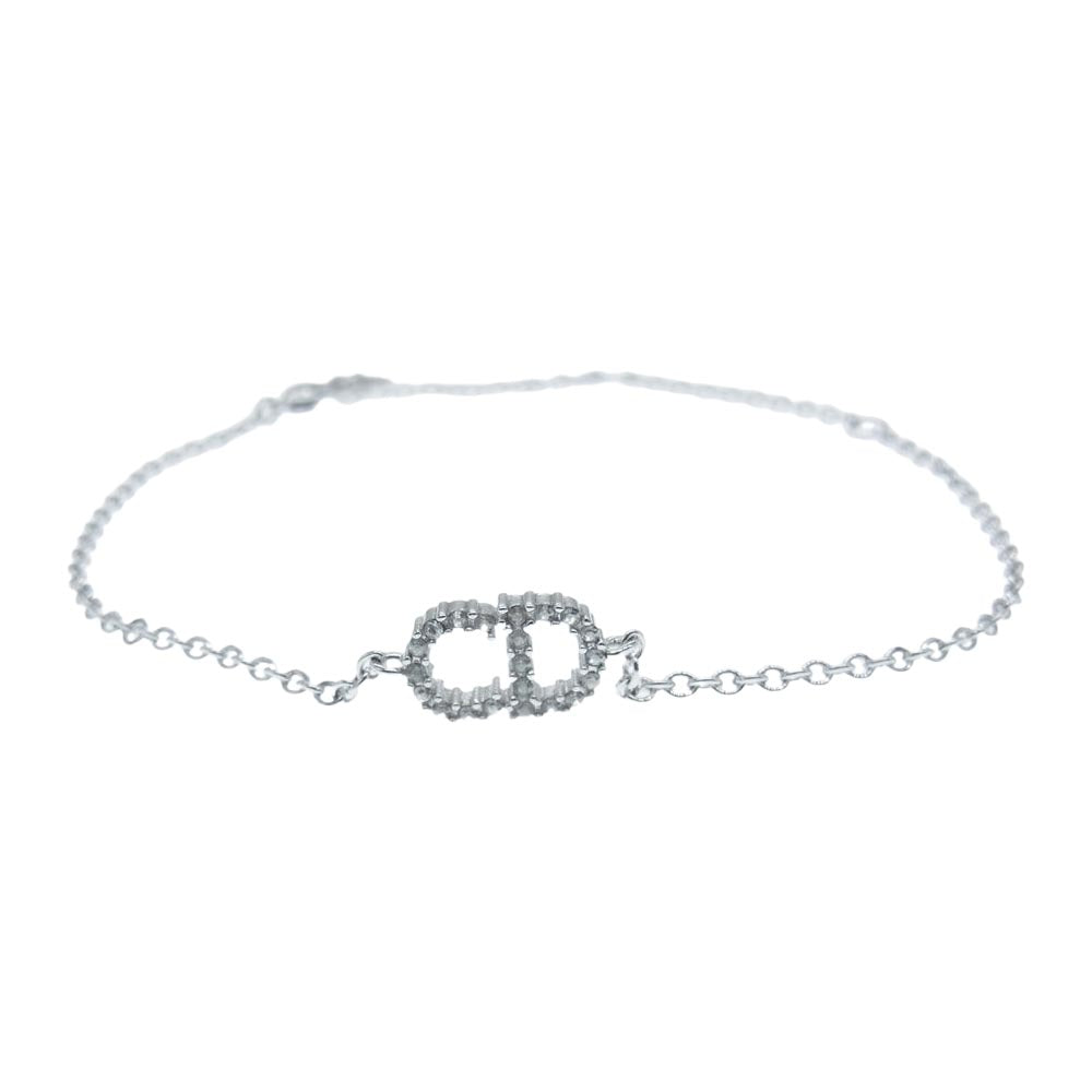 Dior ディオール CLAIR D LUNE クレール ディー リュヌ ブレス ロゴ ブレスレット シルバー系【中古】
