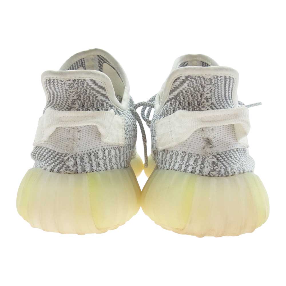 adidas アディダス EF2905 YEEZY BOOST 350 イージーブースト V2 STATIC スタティック スニーカー グレー系 オフホワイト系 ライトイエロー系 28.0【中古】