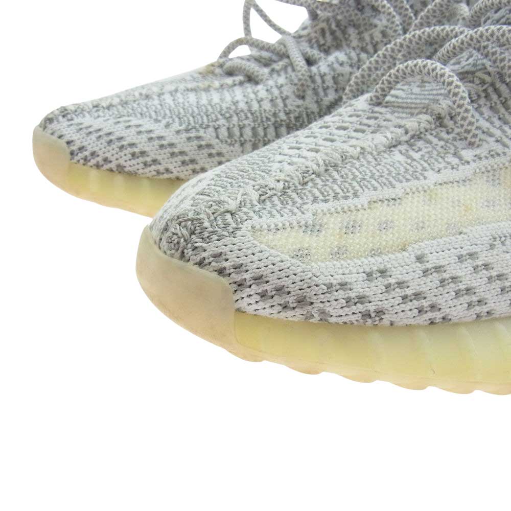 adidas アディダス EF2905 YEEZY BOOST 350 イージーブースト V2 STATIC スタティック スニーカー グレー系 オフホワイト系 ライトイエロー系 28.0【中古】