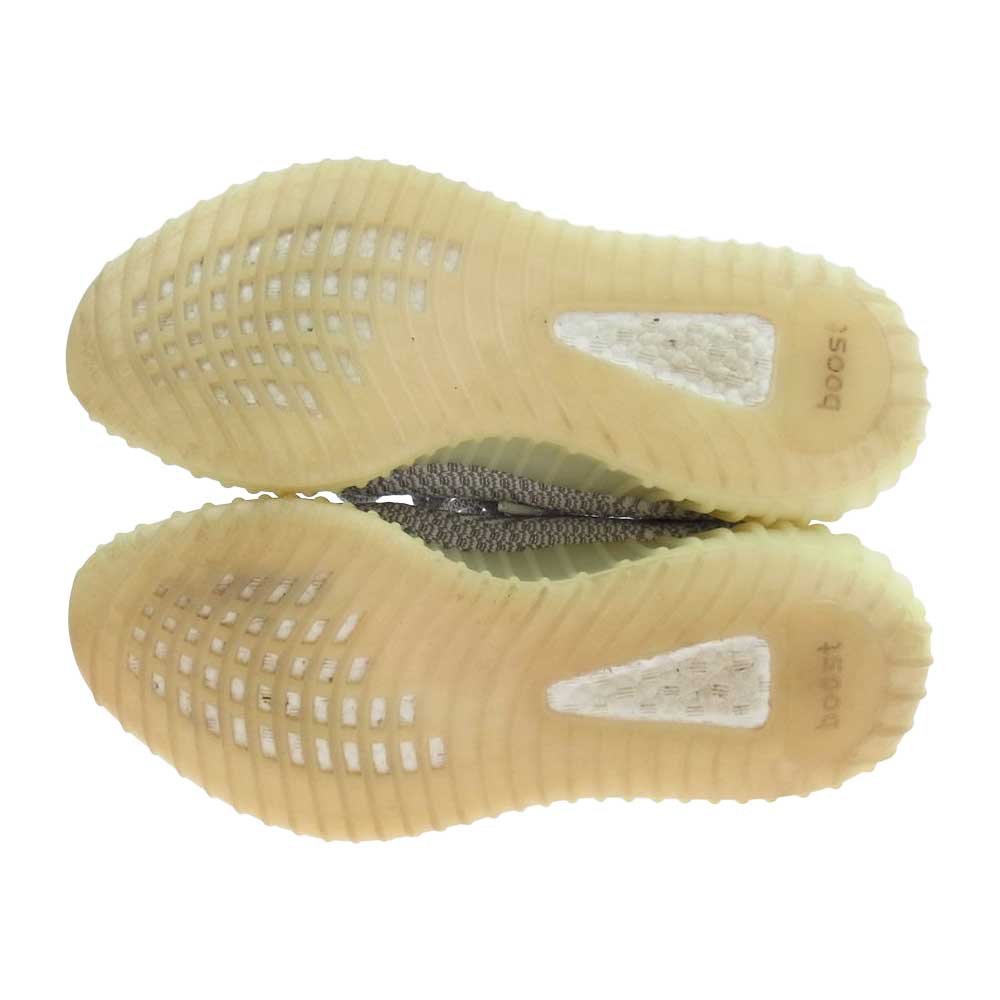adidas アディダス EF2905 YEEZY BOOST 350 イージーブースト V2 STATIC スタティック スニーカー グレー系 オフホワイト系 ライトイエロー系 28.0【中古】