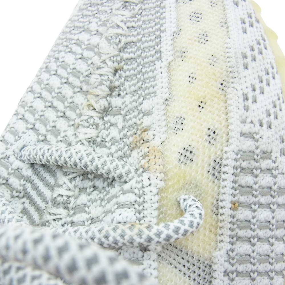 adidas アディダス EF2905 YEEZY BOOST 350 イージーブースト V2 STATIC スタティック スニーカー グレー系 オフホワイト系 ライトイエロー系 28.0【中古】