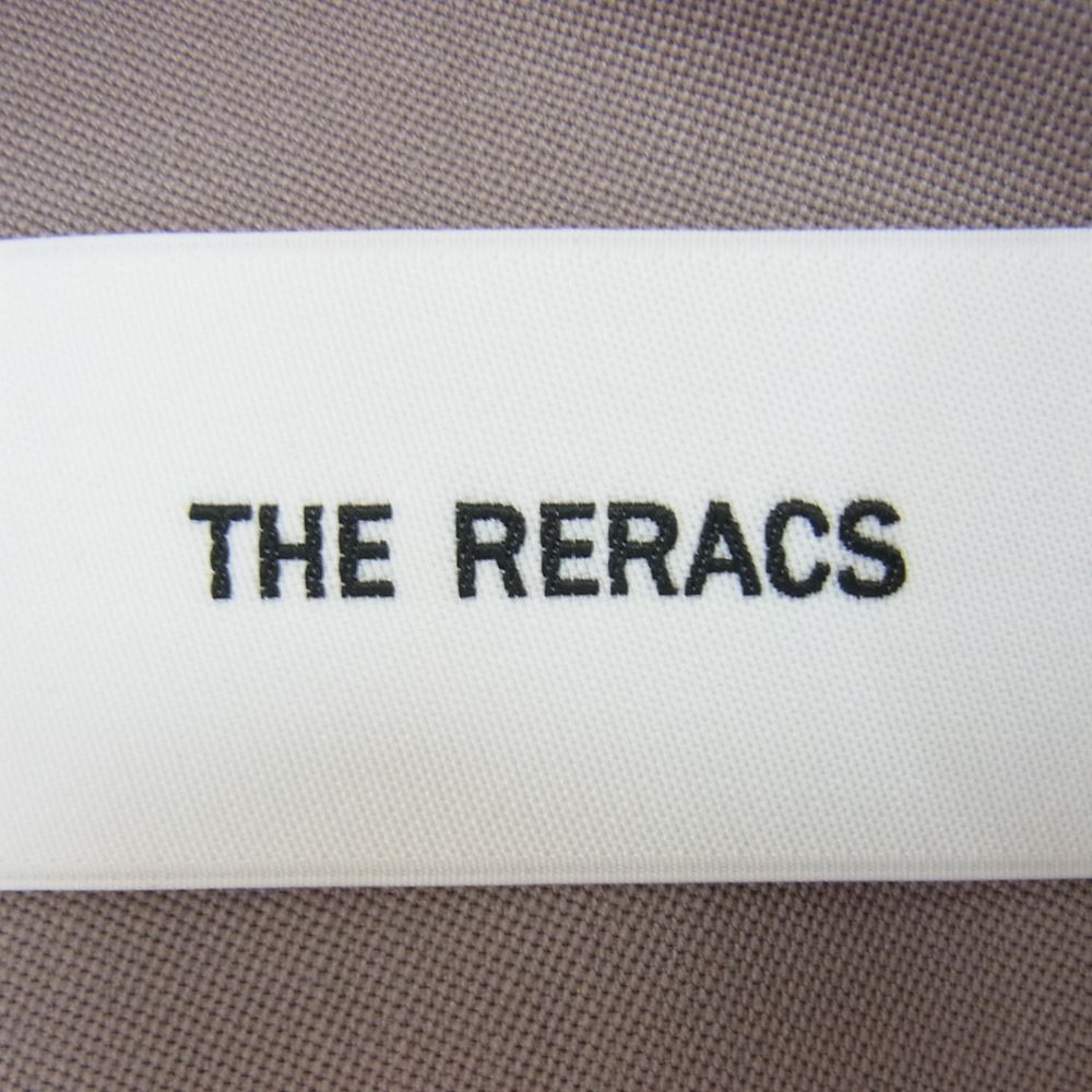 THE RERACS ザリラクス 23SS-RECT-363-J THE BAL COLLAR COAT バルカラー コート ベージュ グレー系 48【美品】【中古】
